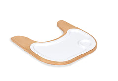 Plateau de repas pour chaise d'escalier « Thilo », verni transparent