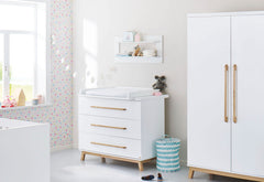 Étagère murale, blanc mat