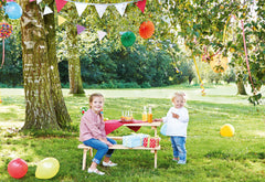 Ensemble de sièges pour enfants « Nicki pour 4 », naturel