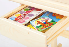 Bureau pour enfant "Lena", laqué transparent