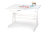 Bureau pour enfant "Lena", blanc émaillé