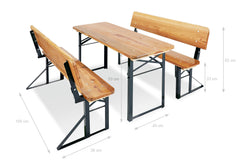 Ensemble de tente pour enfants « Sepp avec dossier », 3 pièces