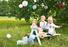 Ensemble de sièges pour enfants « Nicki pour 4 », blanc