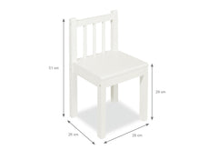 Chaise enfant « Linnea », blanche