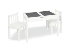 Ensemble de sièges pour enfants « Linnea », blanc, 3 pièces