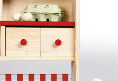 Étal de marché « Lucy », rouge