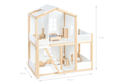 Maison de poupée « Ida », blanche