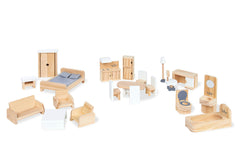 Meubles de maison de poupée, 20 pièces