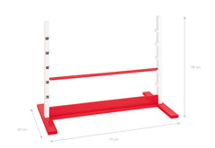 Haie « Hoppe », rouge