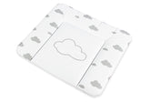Matelas à langer « Nuages », gris
