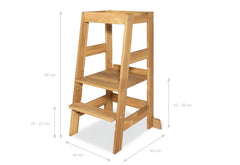 Tour d'apprentissage « Fino », chêne huilé