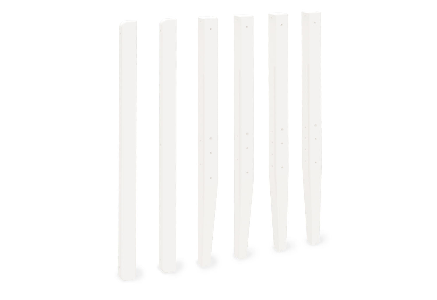Kit de conversion pour lit enfant « Evi », peint en blanc