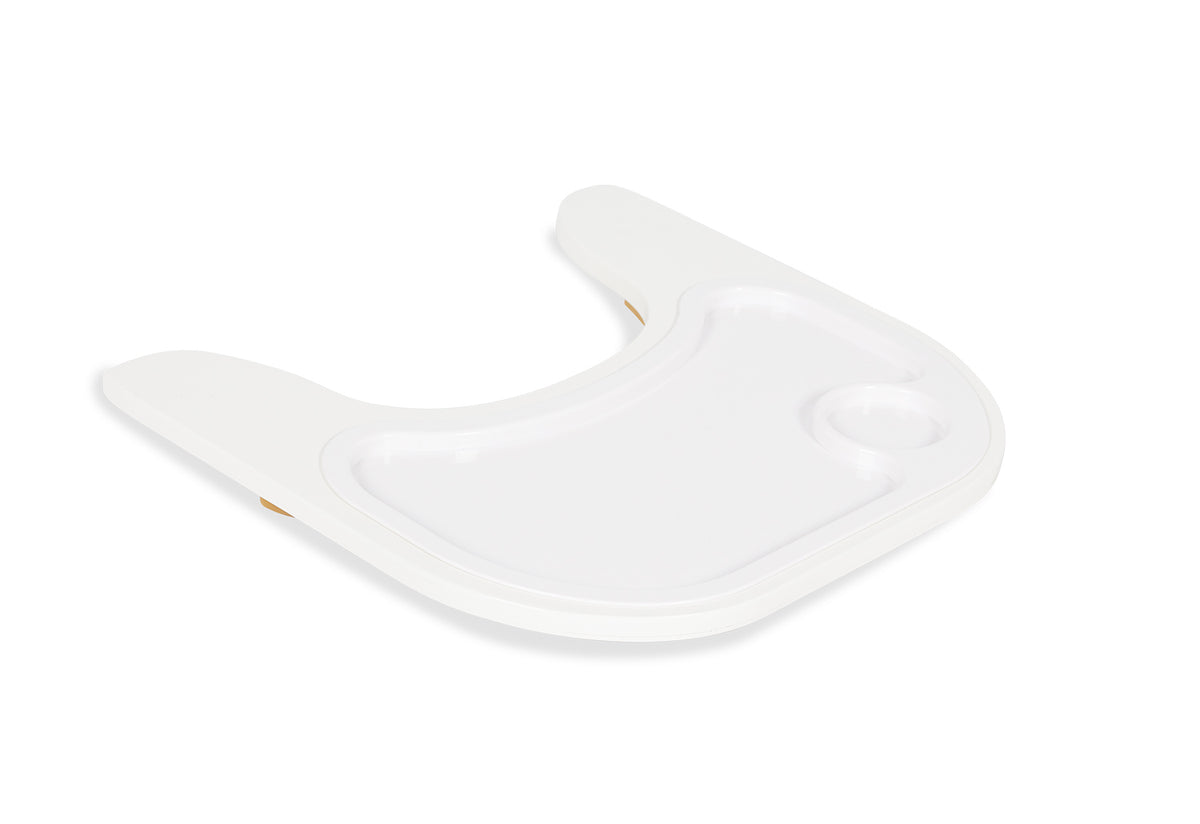 Plateau de repas pour chaise d'escalier « Thilo », peint en blanc