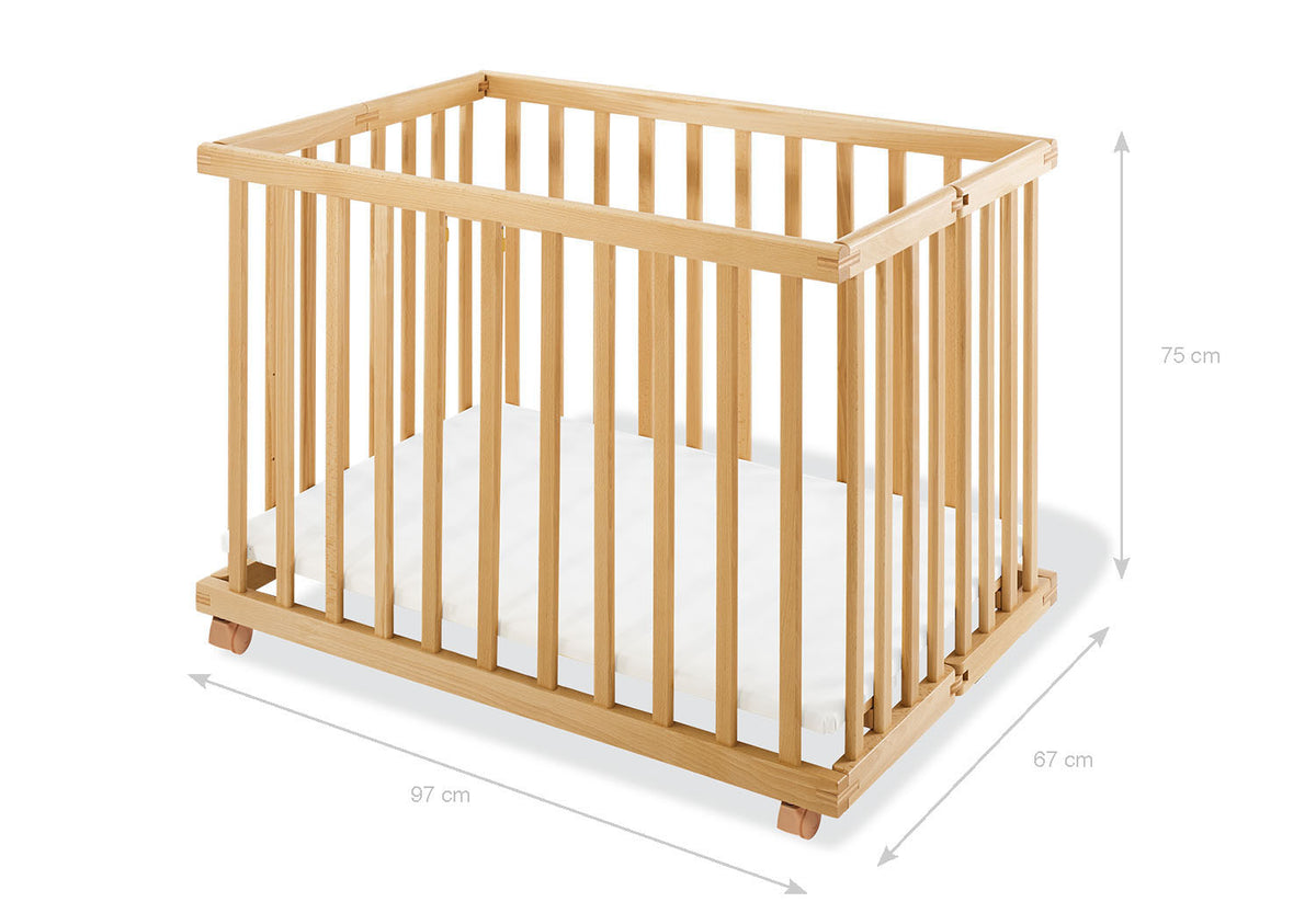 Parc « Levin » petit, pliable, non traité