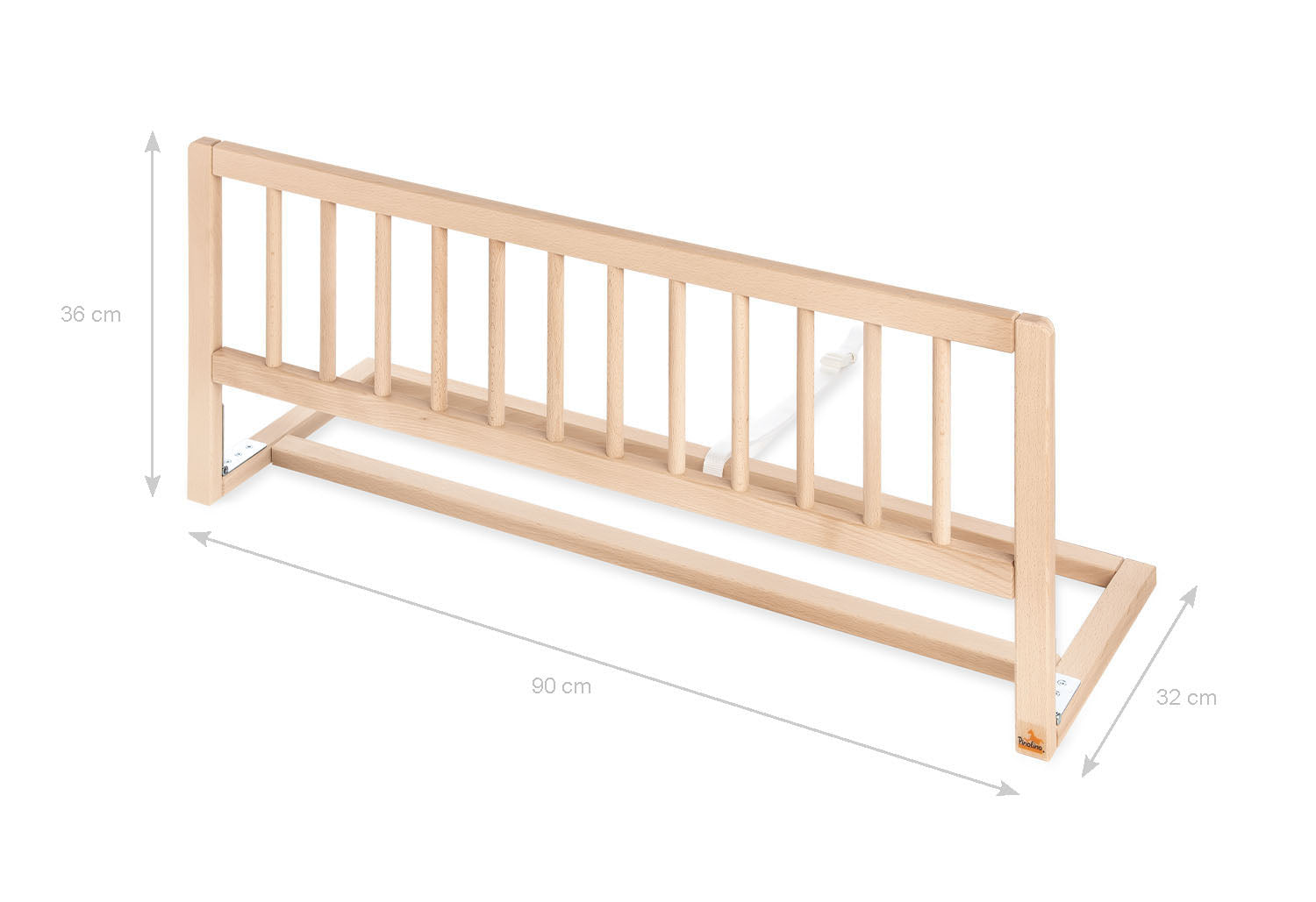 Barrière de lit « Classic », non traitée