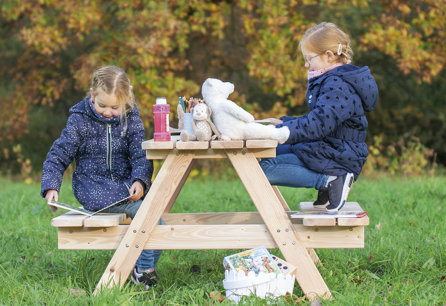 Ensemble de sièges pour enfants « Nicki for 4 Maxi », naturel