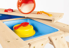 Ensemble de sièges pour enfants « Matsch-Nicki pour 4 », naturel