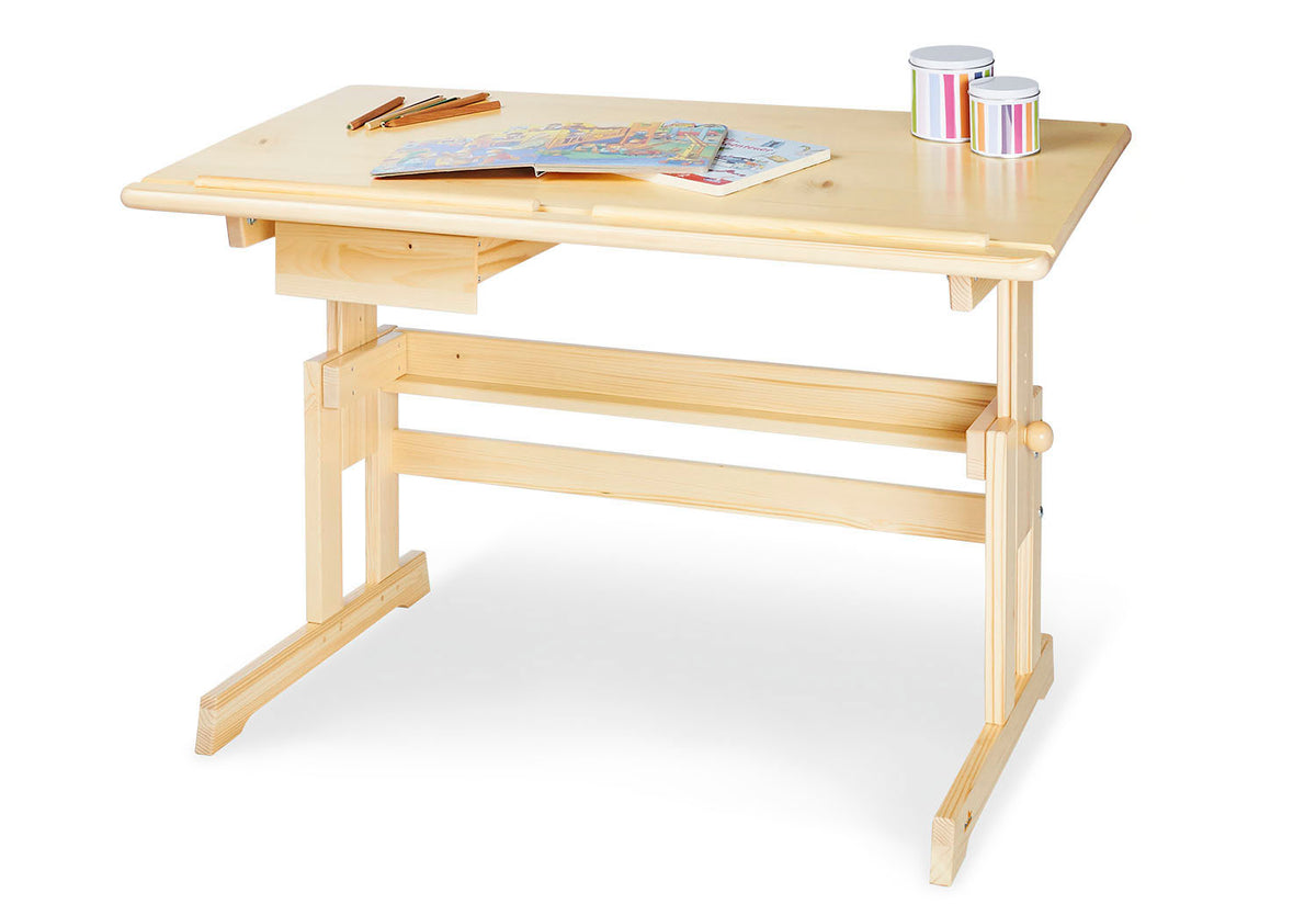 Bureau pour enfant "Lena", laqué transparent