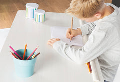 Bureau pour enfant "Lena", blanc émaillé