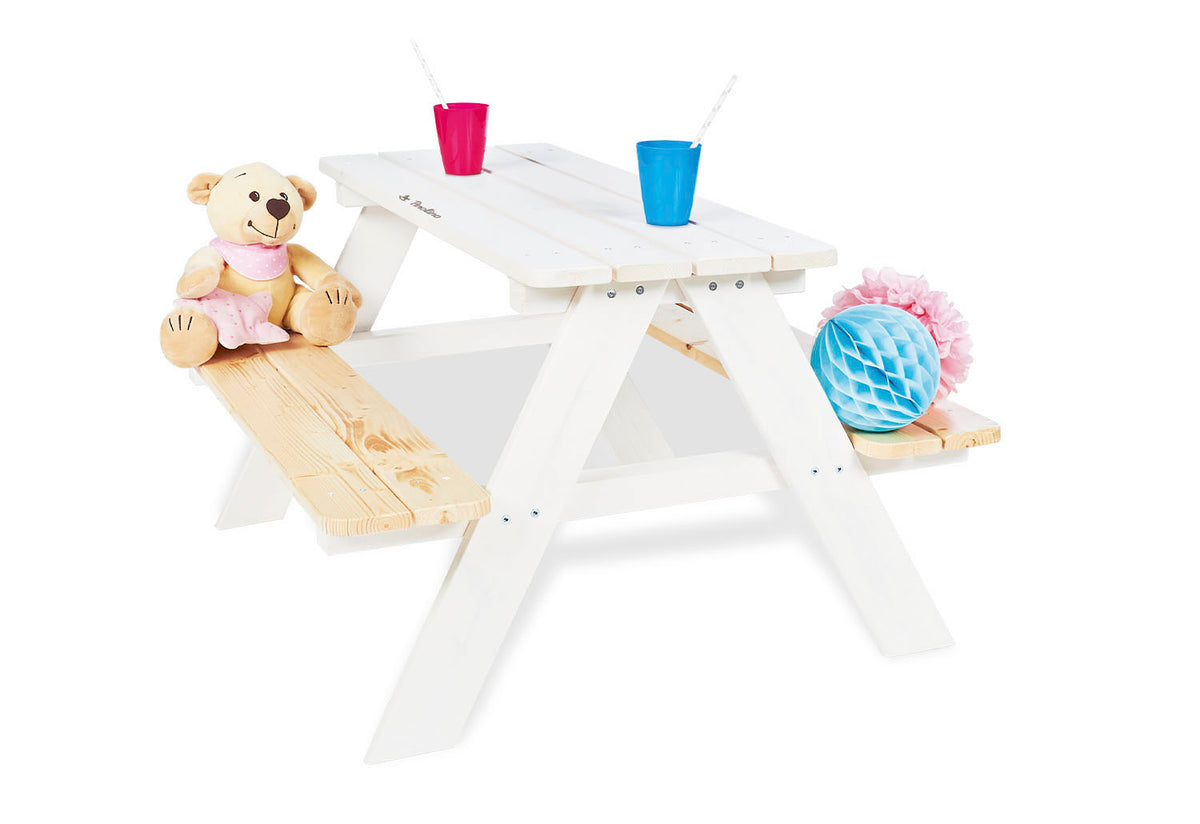 Ensemble de sièges pour enfants « Nicki pour 4 », blanc
