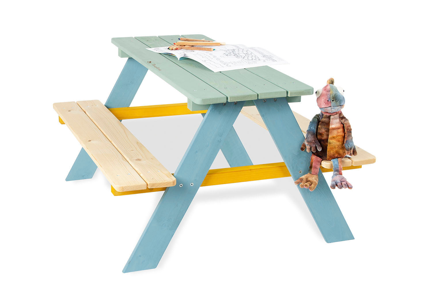 Ensemble de sièges pour enfants « Nicki pour 4 », coloré