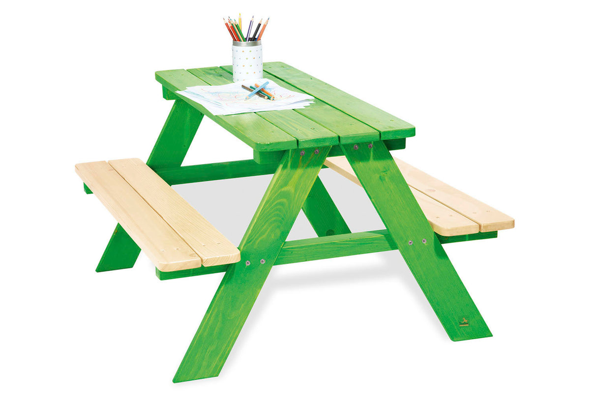 Ensemble siège enfant « Nicki pour 4 », vert