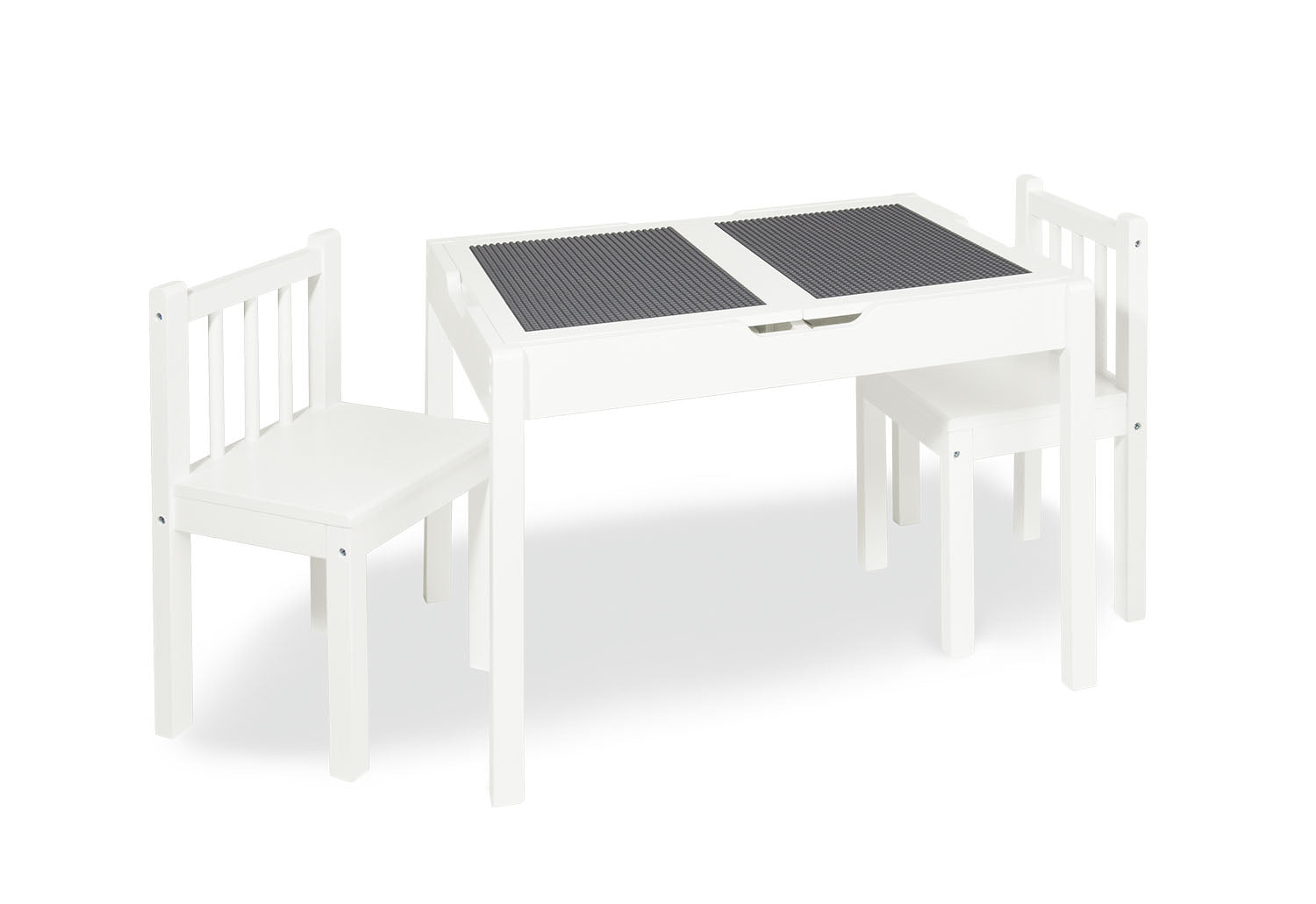 Ensemble de sièges pour enfants « Linnea », blanc, 3 pièces