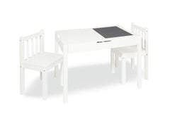 Ensemble de sièges pour enfants « Linnea », blanc, 3 pièces