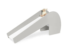 Toboggan intérieur « Lotta », gris/blanc