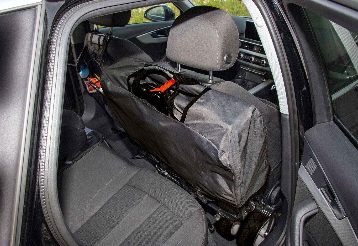 Chariot pliant « Paxi dlx Comfort » avec frein, bleu marine