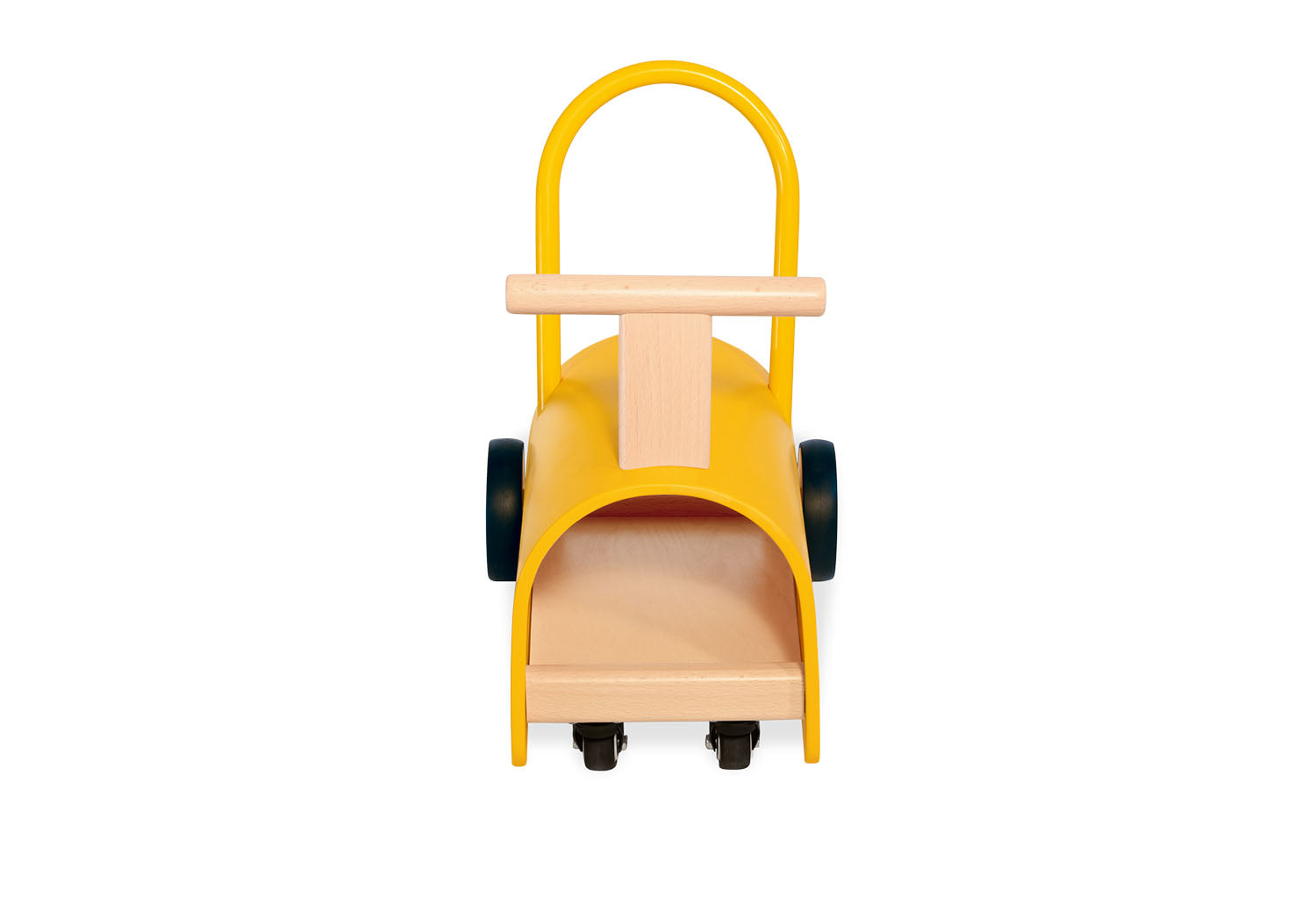 Trotteur et porteur « Enzo », jaune