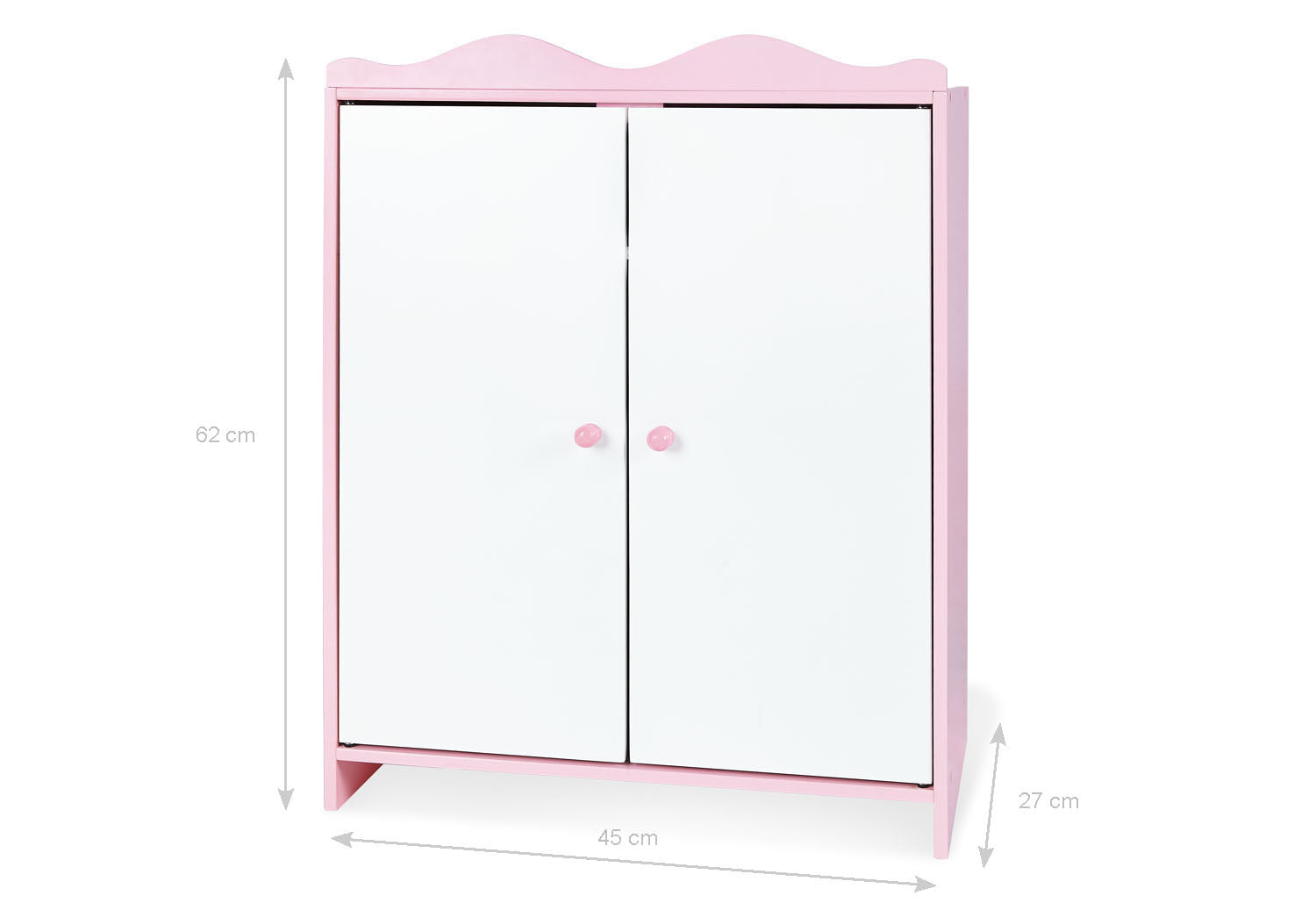Armoire de poupée « Jasmin », 4 pièces