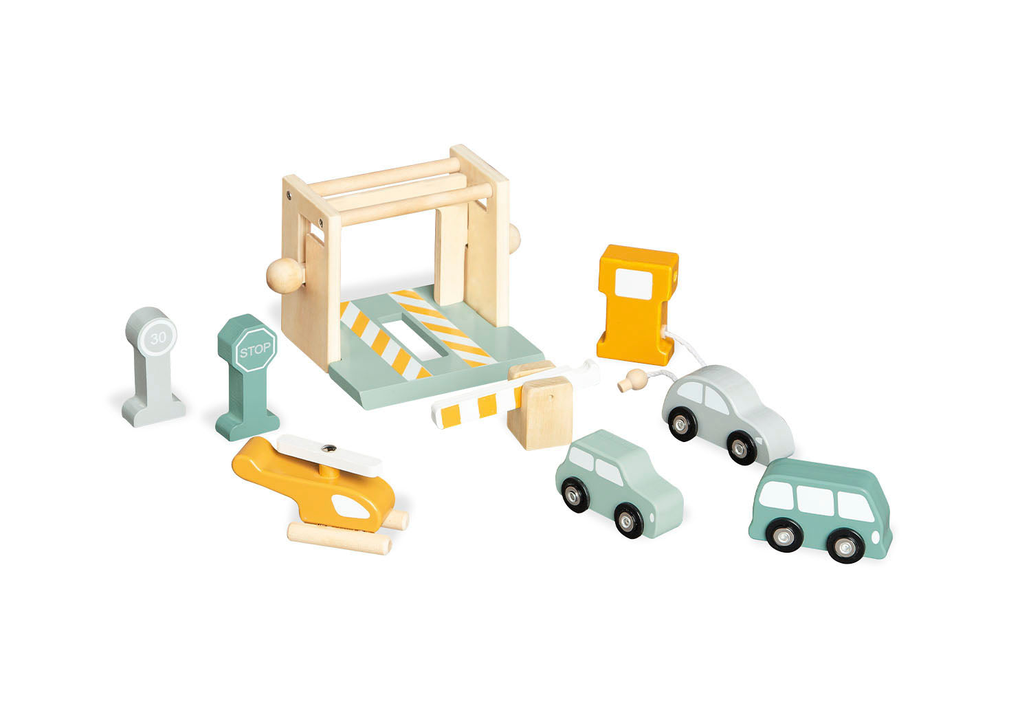 Parking « Kurt » avec accessoires