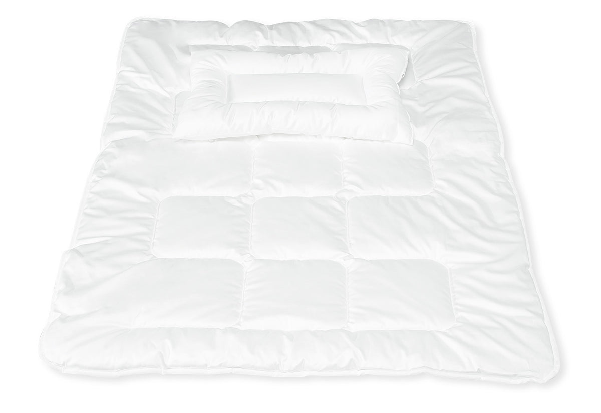 Couette avec oreiller plat « Allergo », 2 pièces