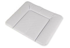 Matelas à langer aspect matelassé, gris